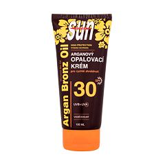 Opalovací přípravek na tělo Vivaco Sun Argan Bronz Oil Tanning Cream SPF30 100 ml