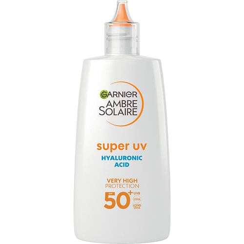 Opalovací přípravek na obličej Garnier Ambre Solaire Super UV Hyaluronic Acid SPF50+ 40 ml