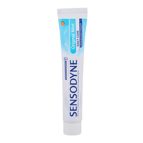 Zubní pasta Sensodyne Fluoride Original Mint 75 ml poškozená krabička