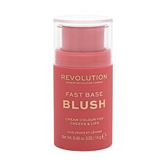 Tvářenka Makeup Revolution London Fast Base Blush 14 g Bare