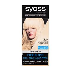 Barva na vlasy Syoss Permanent Coloration Lightener 50 ml 13-0 Ultra Lightener poškozená krabička