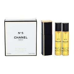 Parfémovaná voda Chanel N°5 Twist and Spray 3x 20 ml 20 ml
