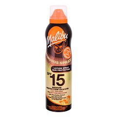 Opalovací přípravek na tělo Malibu Continuous Spray SPF15 175 ml