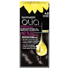 Barva na vlasy Garnier Olia Permanent Hair Color 50 g 4,0 Dark Brown