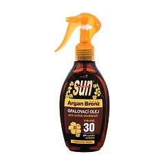 Opalovací přípravek na tělo Vivaco Sun Argan Bronz Suntan Oil SPF30 200 ml