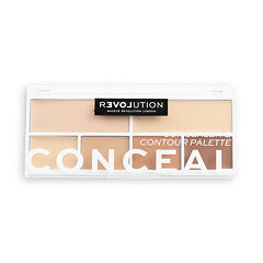 Konturovací paletka Revolution Relove Conceal Me Concealer & Contour Palette 11,2 g Light