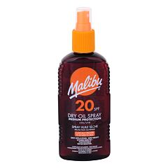 Opalovací přípravek na tělo Malibu Dry Oil Spray SPF20 200 ml