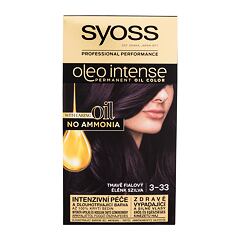 Barva na vlasy Syoss Oleo Intense Permanent Oil Color 50 ml 3-33 Rich Plum poškozená krabička