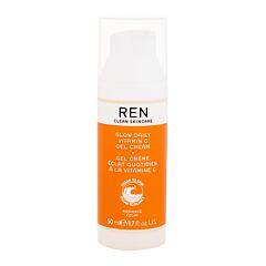 Pleťový gel REN Clean Skincare Radiance Glow Daily Vitamin C 50 ml