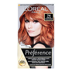Barva na vlasy L'Oréal Paris Préférence Féria 60 ml 74 Dublin