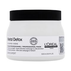 Maska na vlasy L'Oréal Professionnel Metal Detox Professional Mask 500 ml