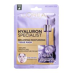 Pleťová maska L'Oréal Paris Hyaluron Specialist Replumping Moisturizing 1 ks