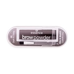 Pudr na obočí Essence Brow Powder Set 2,3 g 02 Dark & Deep