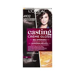 Barva na vlasy L'Oréal Paris Casting Creme Gloss 48 ml 4102 Iced Chocolate