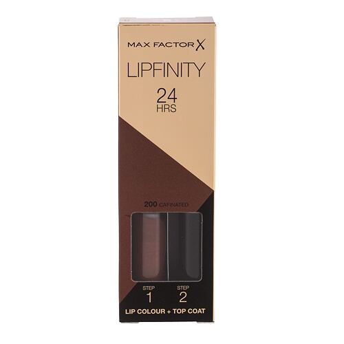 Rtěnka Max Factor Lipfinity Lip Colour 4,2 g 200 Caffeinated poškozená krabička