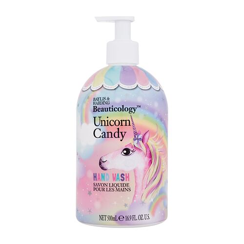 Tekuté mýdlo Baylis & Harding Beauticology™ Unicorn Candy 500 ml poškozený flakon