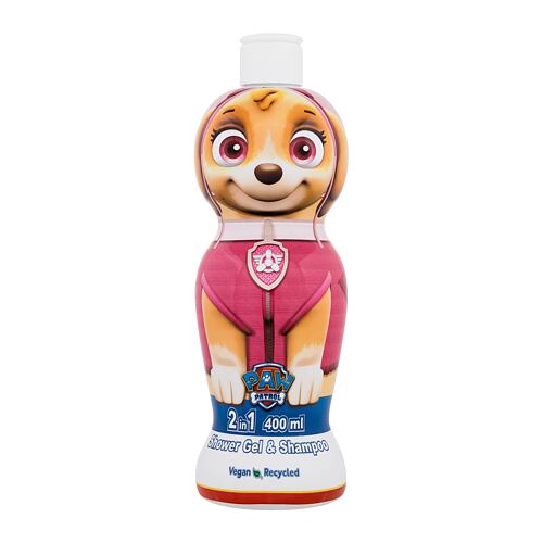 Sprchový gel Nickelodeon Paw Patrol Skye 2in1 Shower Gel & Shampoo 400 ml
