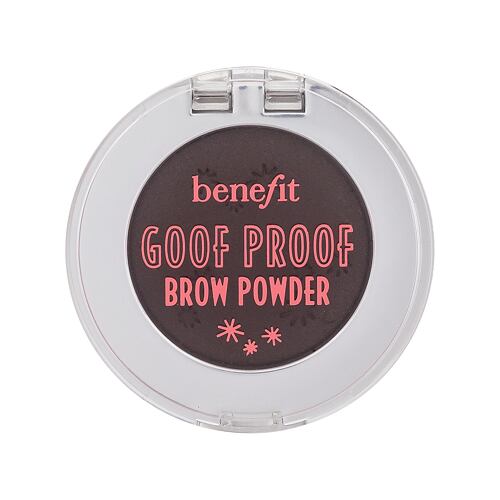 Pudr na obočí Benefit Goof Proof Brow Powder 1,9 g 5 Warm Black-Brown