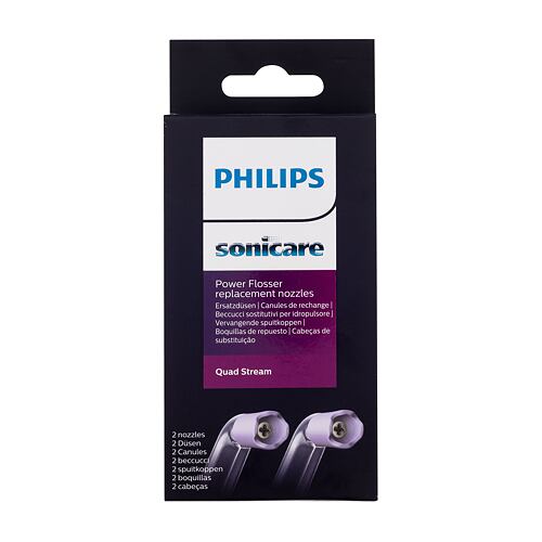 Ústní sprcha Philips Sonicare Power Flosser Replacement Nozzles Quad Stream HX3062/00 2 ks