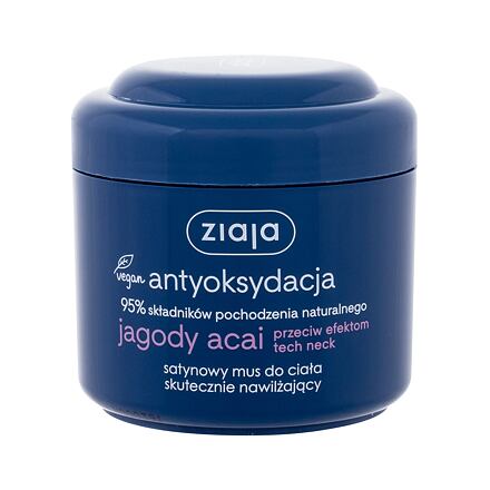 Ziaja Acai Berry Antioxidant Satin Body Mousse dámský zpevňující tělová pěna s antioxidačním účinkem 200 ml pro ženy