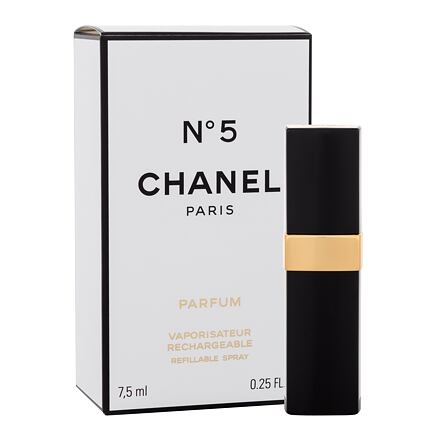 Chanel N°5 dámský parfém plnitelný 7.5 ml miniatura pro ženy