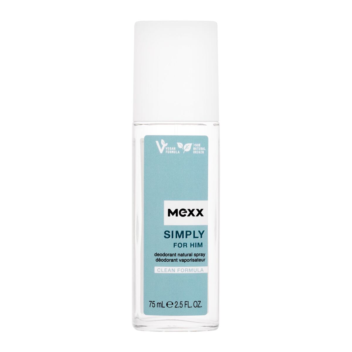 Mexx Simply pánský deodorant ve spreji 75 ml pro muže