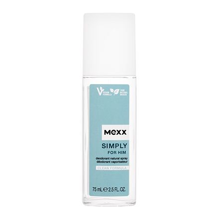 Mexx Simply pánský deodorant ve spreji 75 ml pro muže
