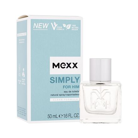 Mexx Simply pánská toaletní voda 50 ml pro muže