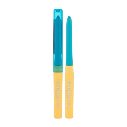 Dermacol Summer Vibes Mini Eye & Lip Pencil dámská voděodolná mini tužka na oči a rty 0.09 g odstín modrá