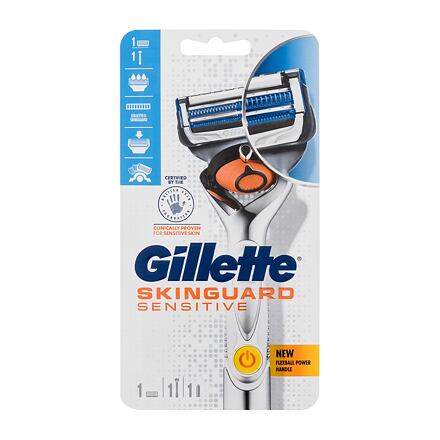 Gillette Skinguard Sensitive Flexball Power pánský holící strojek s jednou hlavicí a baterií pro muže