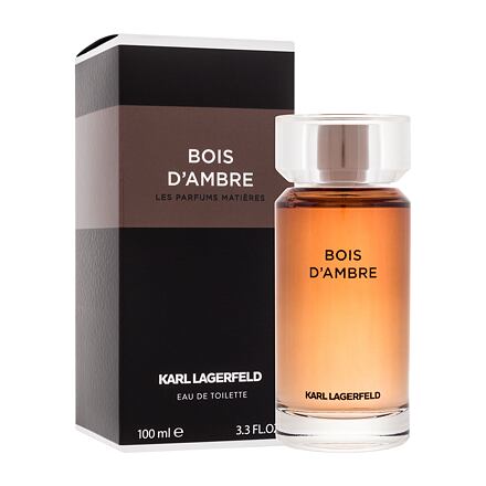 Karl Lagerfeld Les Parfums Matières Bois d'Ambre pánská toaletní voda 100 ml pro muže