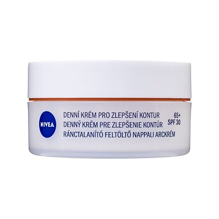 Nivea Anti-Wrinkle + Contouring SPF30 65+ dámský hydratační krém pro zlepšení kontur 50 ml pro ženy