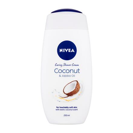 Nivea Coconut & Jojoba Oil dámský hydratační sprchový krém 250 ml pro ženy