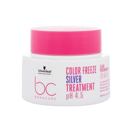 Schwarzkopf Professional BC Bonacure Color Freeze pH 4.5 Treatment Silver dámská neutralizační a obnovující maska na vlasy 200 ml pro ženy