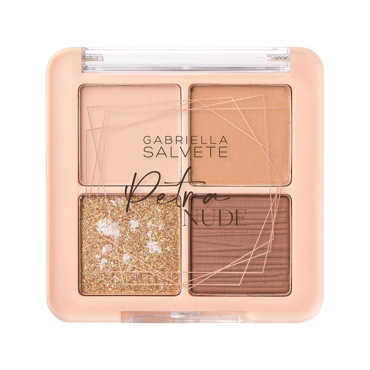 Gabriella Salvete Petra Nude Eyeshadow Palette paletka očních stínů 7 g odstín béžová