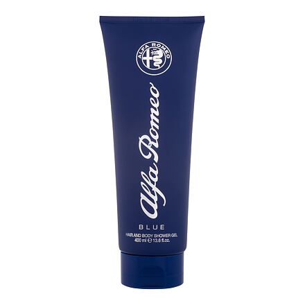 Alfa Romeo Blue pánský sprchový gel na tělo a vlasy 400 ml pro muže