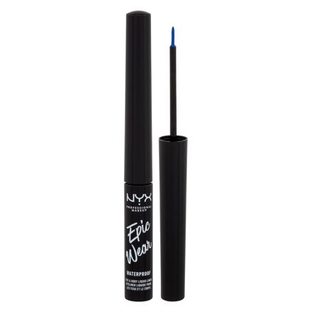 NYX Professional Makeup Epic Wear Waterproof dámská voděodolné matné oční linky 3.5 ml odstín modrá
