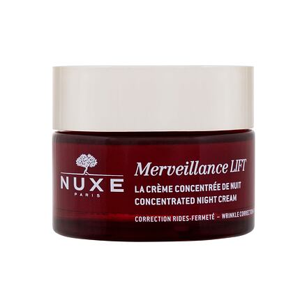 NUXE Merveillance Lift Concentrated Night Cream dámský zpevňující noční pleťový krém 50 ml tester pro ženy