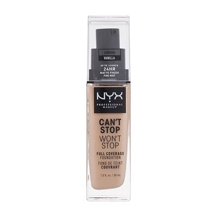 NYX Professional Makeup Can't Stop Won't Stop voděodolný tekutý make-up 30 ml odstín 06 vanilla