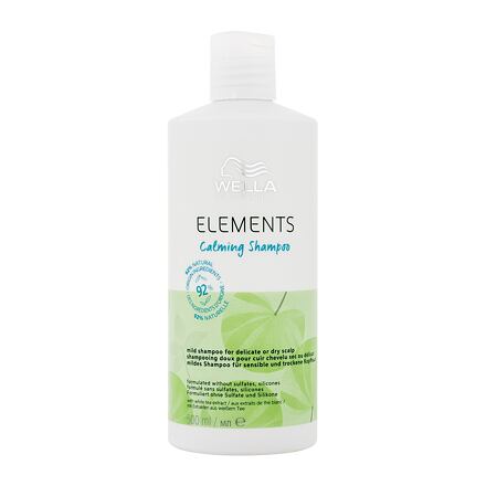 Wella Professionals Elements Calming Shampoo dámský zklidňující šampon pro suchou a citlivou pokožku hlavy 500 ml pro ženy