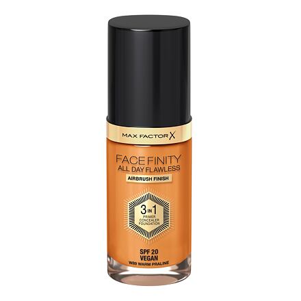 Max Factor Facefinity All Day Flawless SPF20 tekutý make-up s uv ochranou 30 ml odstín w89 warm praline