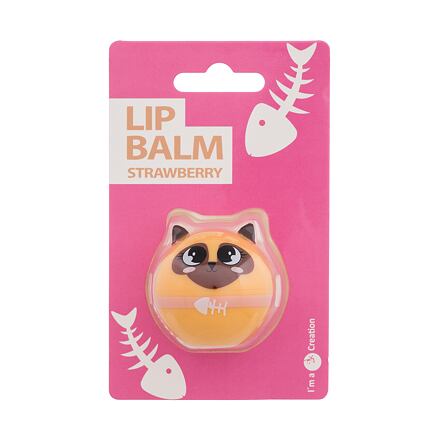 2K Cute Animals Lip Balm Strawberry dámský balzám na rty 6 g