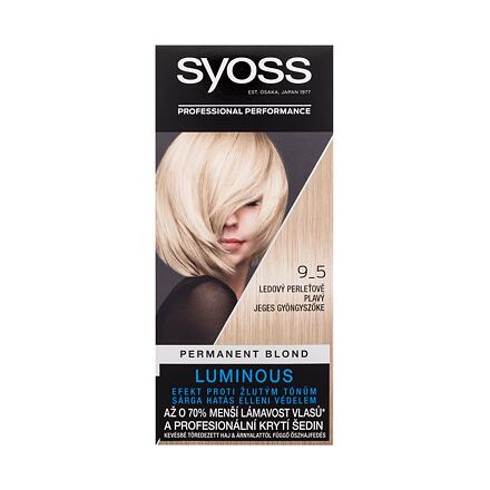 Syoss Permanent Coloration Permanent Blond dámská permanentní barva na vlasy 50 ml odstín blond pro ženy