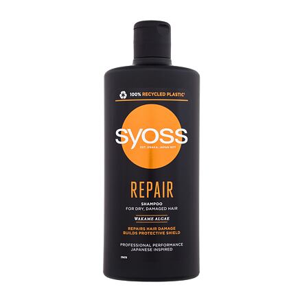 Syoss Repair Shampoo dámský šampon pro suché a poškozené vlasy 440 ml pro ženy