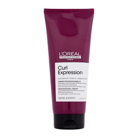 L'Oréal Professionnel Curl Expression Professional Cream dámský stylingový hydratační krém pro podporu vln a kudrlin 200 ml pro ženy
