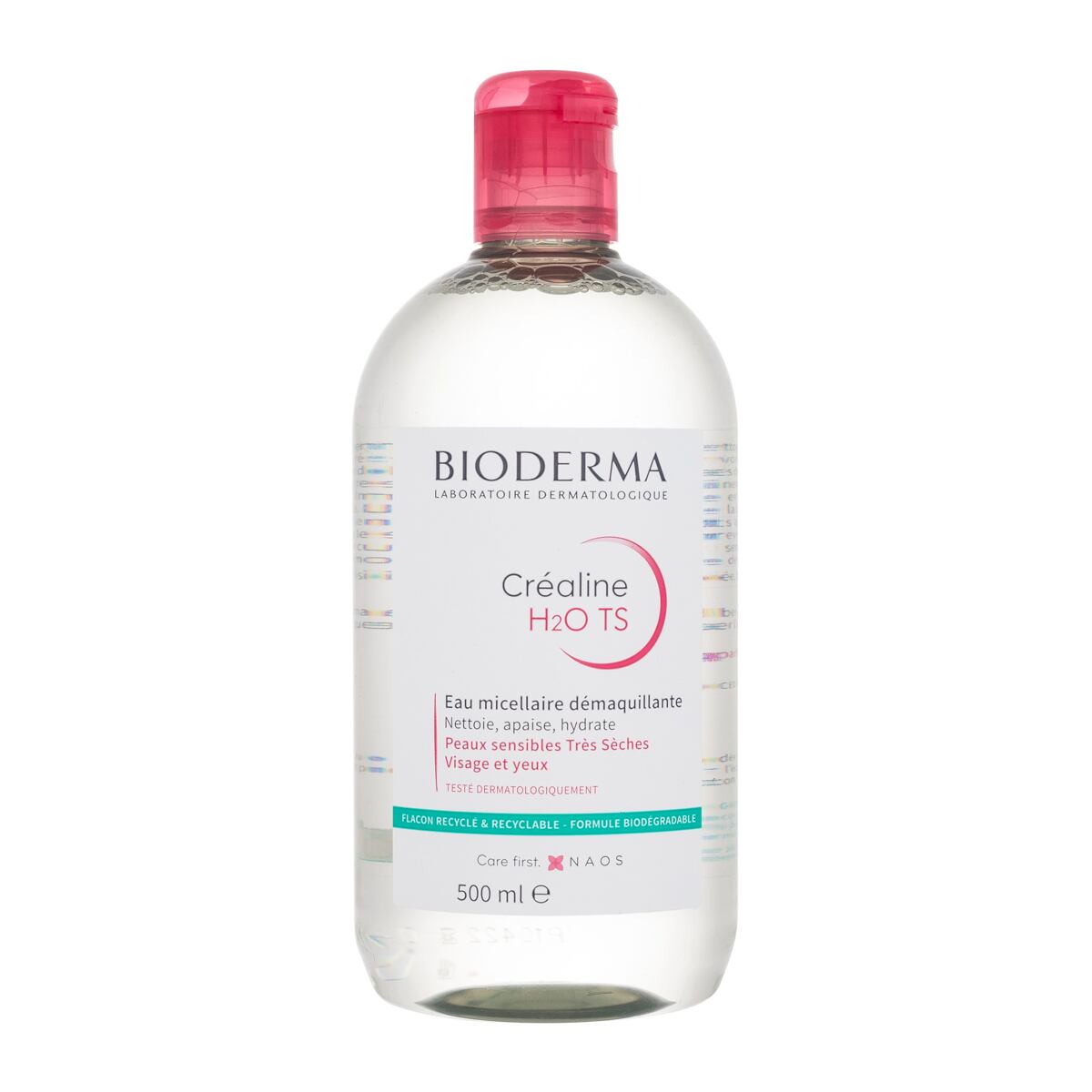 BIODERMA Créaline H2O TS dámská micelární voda pro suchou citlivou pleť 500 ml pro ženy