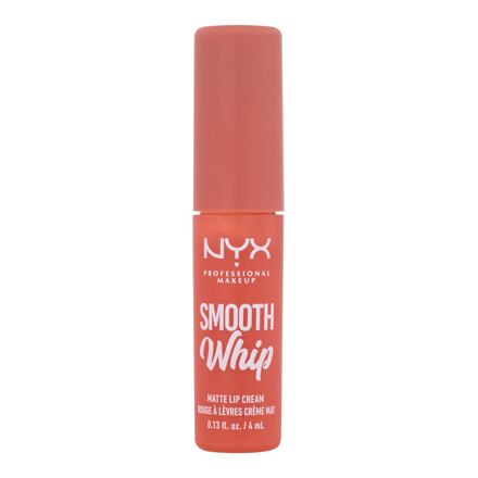 NYX Professional Makeup Smooth Whip Matte Lip Cream dámská rtěnka s našlehanou texturou pro dokonalé vyhlazení rtů 4 ml odstín béžová
