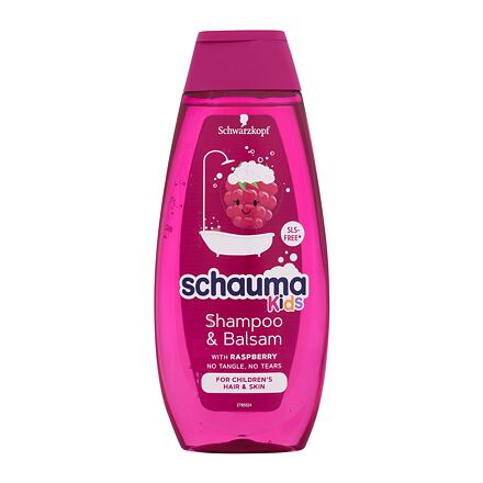 Schwarzkopf Schauma Kids Raspberry Shampoo & Balsam dětský šampon 400 ml pro děti