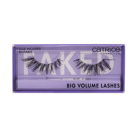 Catrice Faked Big Volume Lashes dámské ultralehké umělé řasy pro výrazný vzhled odstín black