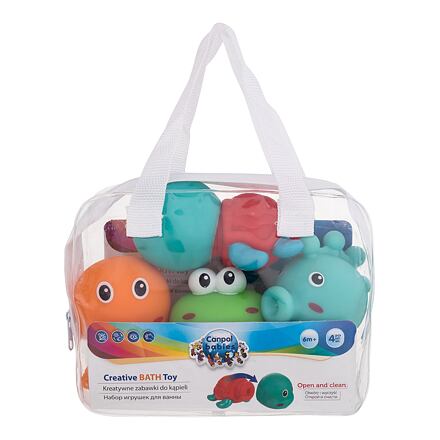 Canpol babies Creative Toy Ocean sada kreativních hraček do vody 4 ks